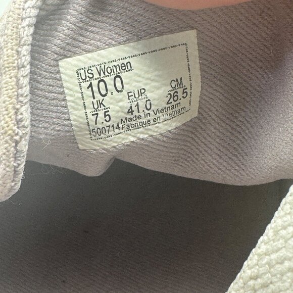 Vans Old Skool Low Top Skate Shoes Suede Canvas Violet Ice Lace Up Classic Style - Picture 11 of 12